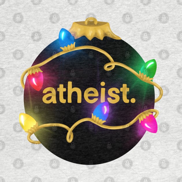 Atheist Ornament by sparkling-in-silence